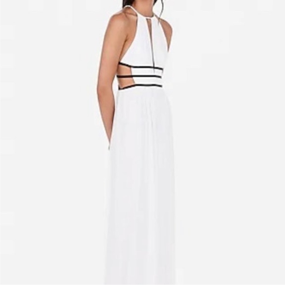 Express White Grecian Gown
